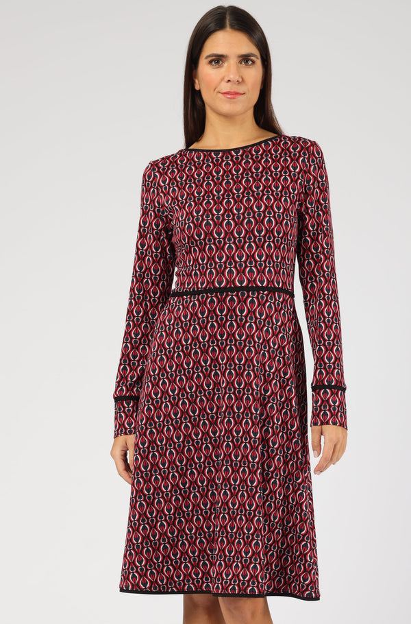 Kleid Joline Red Sand Clock