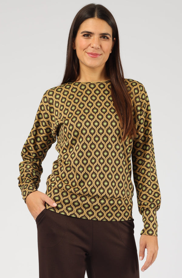 Pullover Lia Olive Drop