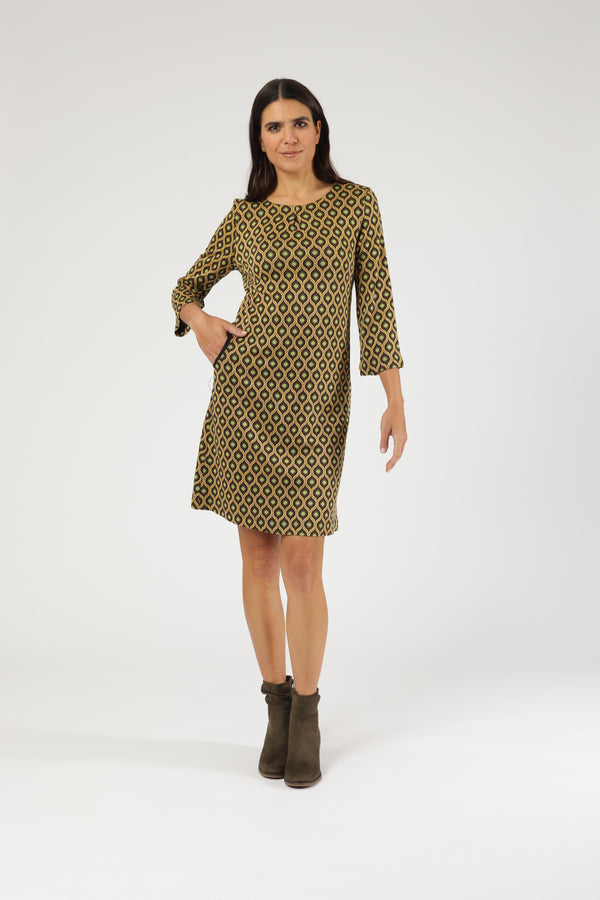 Kleid Beth Olive Drop