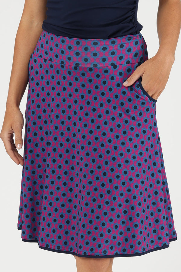 Rock Elda Wave Dots Soft Berry
