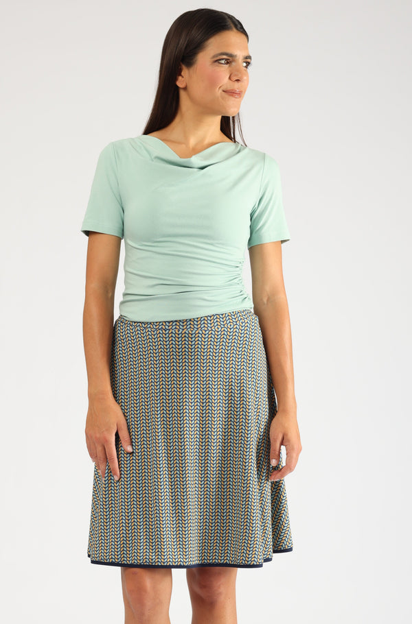 Rock Aurora Leaf Twins Petrol