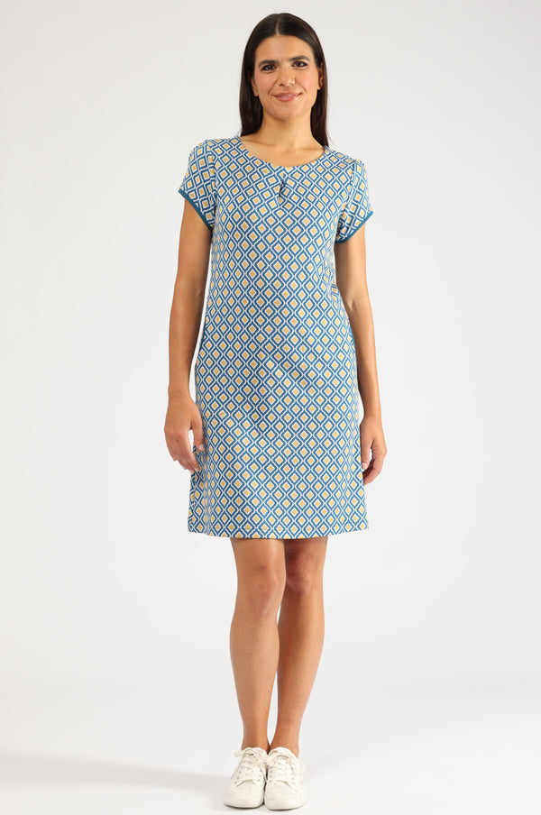 Kleid Hanna Palace Wave Petrol