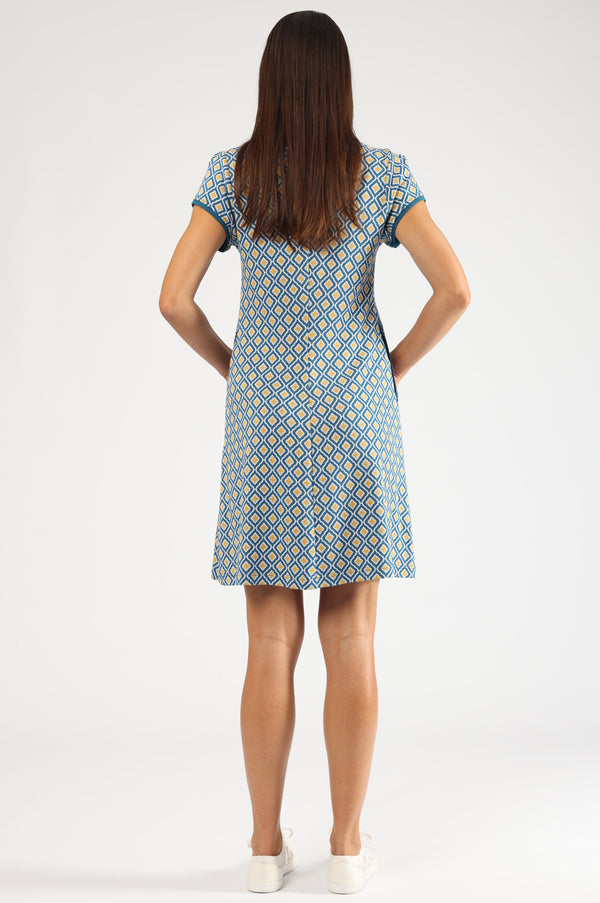 Kleid Hanna Palace Wave Petrol