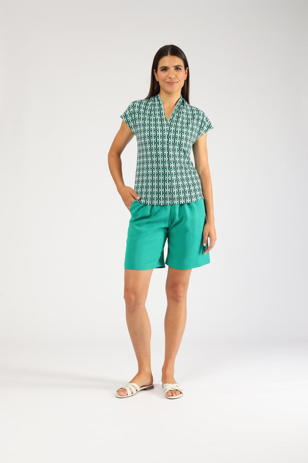 Top Martina Chain Cool Jade