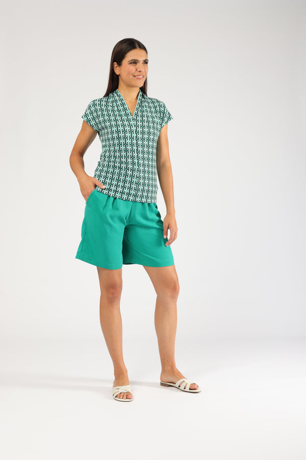 Top Martina Chain Cool Jade