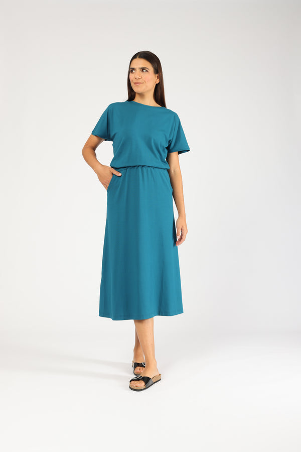 Kleid May Petrol