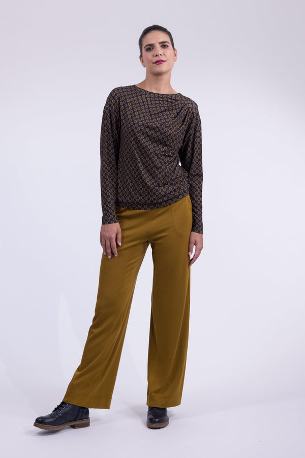 Sally Circle Rail Mustard