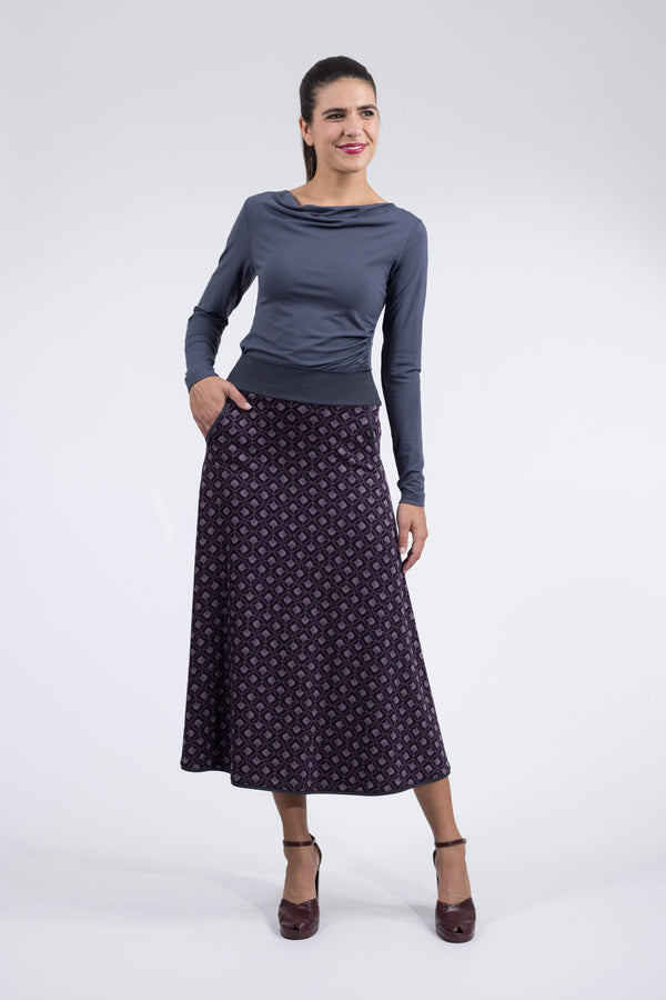 Malou Tulip Crowd Plum