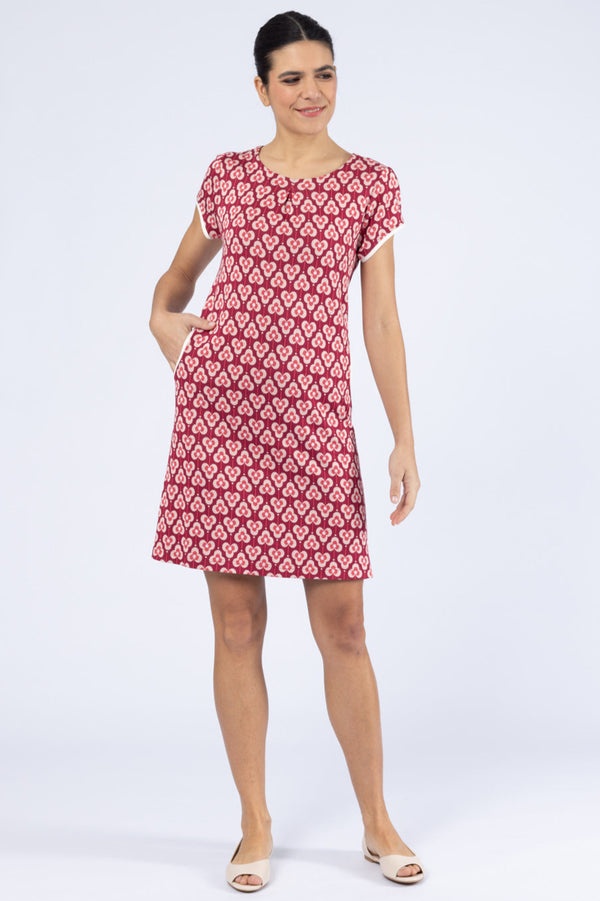 Kleid Hanna Bloom Lane Cherry