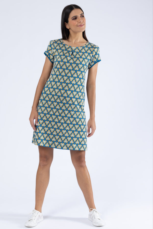 Kleid Hanna Bloom Lane Petrol