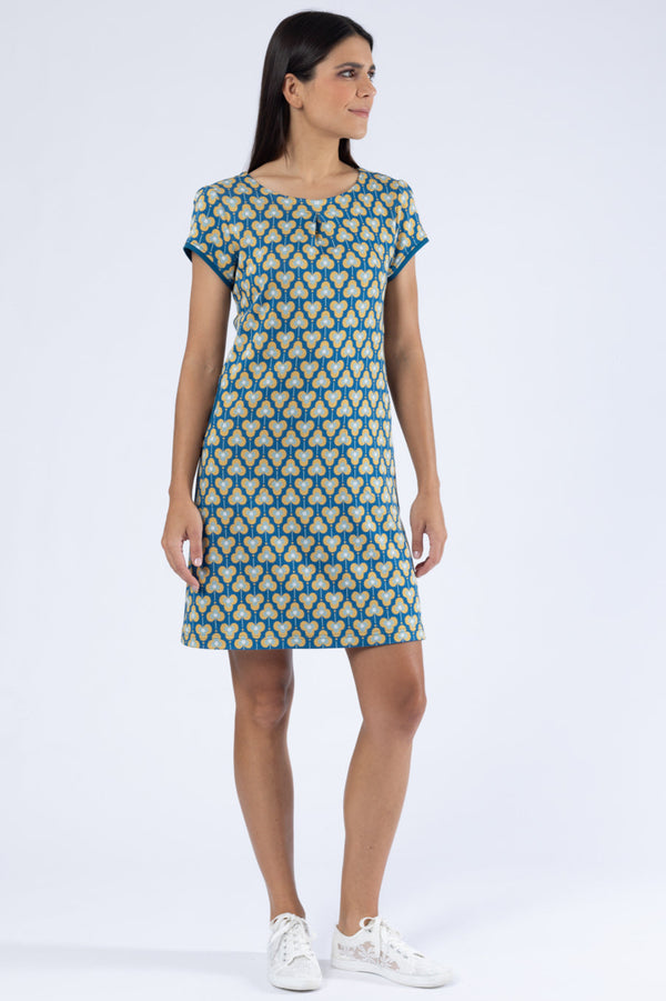 Kleid Hanna Bloom Lane Petrol