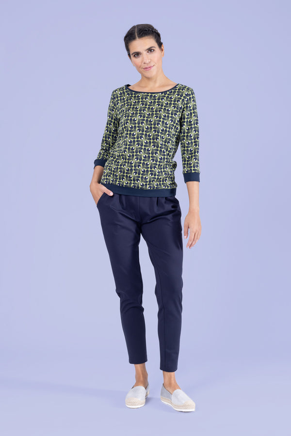 Pullover Hermine Tulip Row Moss Green