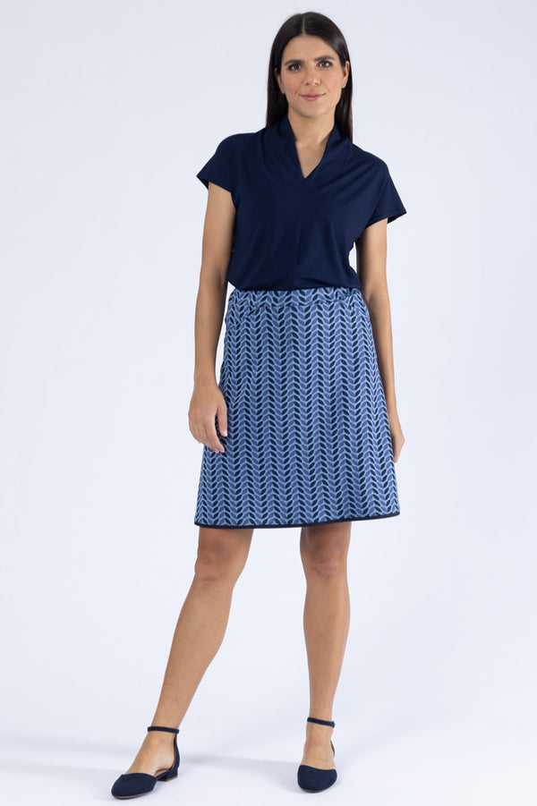 Rock Ida Leaf Twins Blue