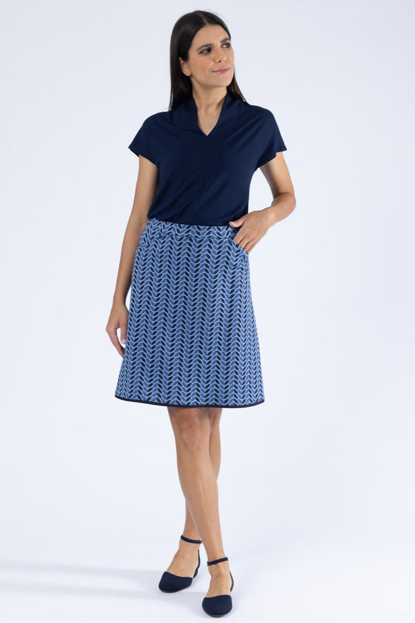 Rock Ida Leaf Twins Blue