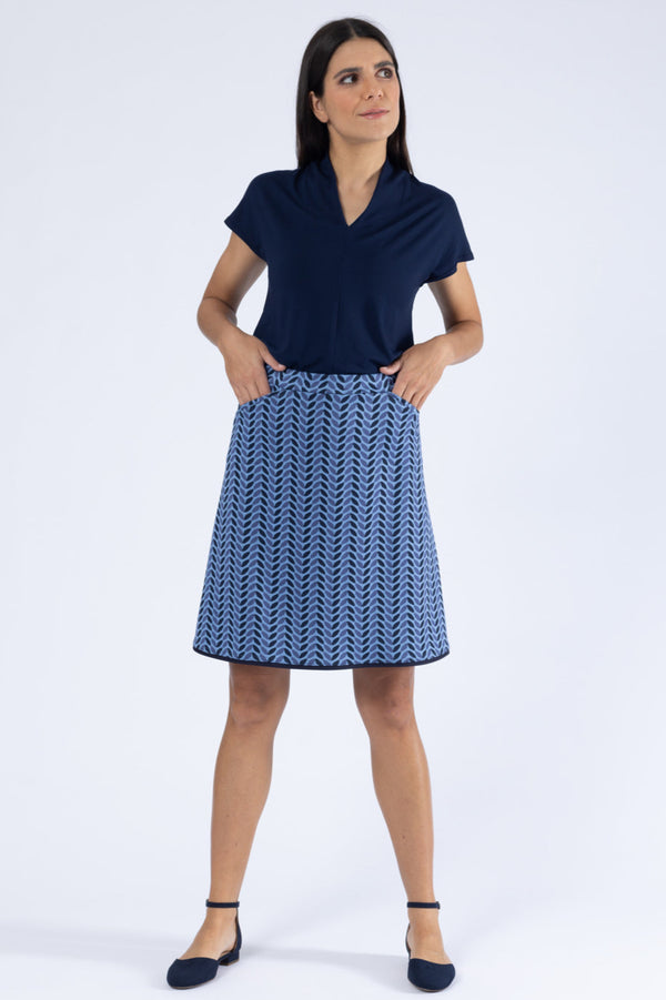 Rock Ida Leaf Twins Blue