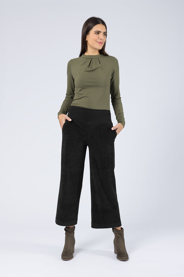 Hose Inka Black Cord