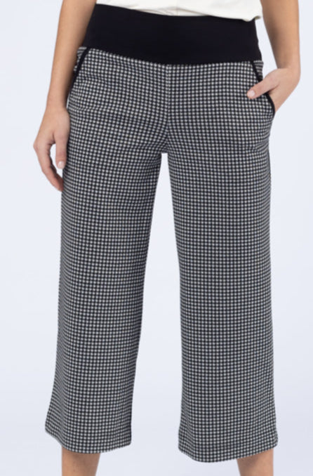 Hose Inka Harlequin Check White