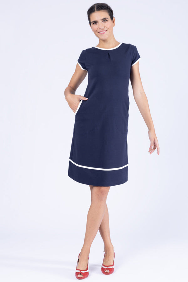 Kleid Janet Blue