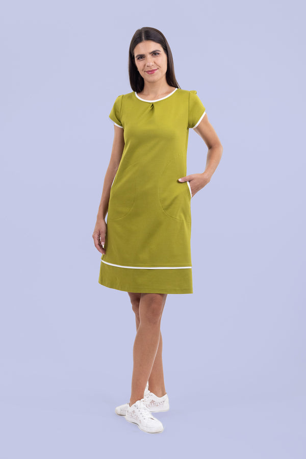 Kleid Janet Moss Green