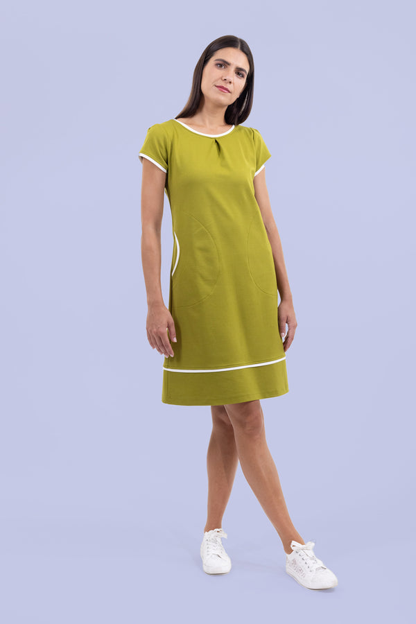 Kleid Janet Moss Green