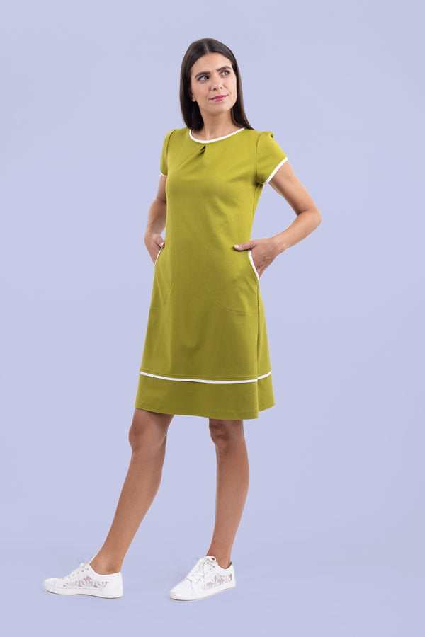 Kleid Janet Moss Green
