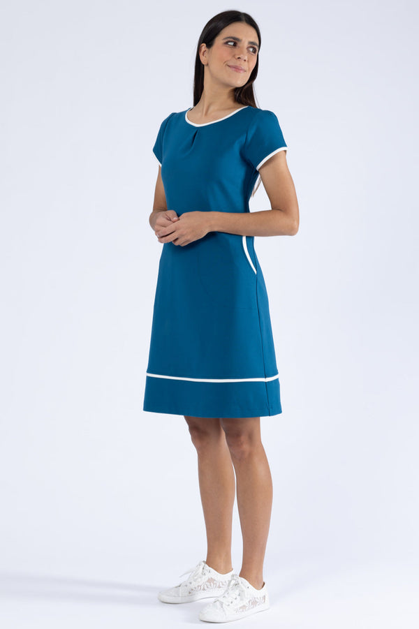 Kleid Janet Petrol