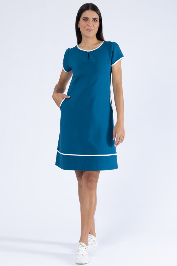 Kleid Janet Petrol