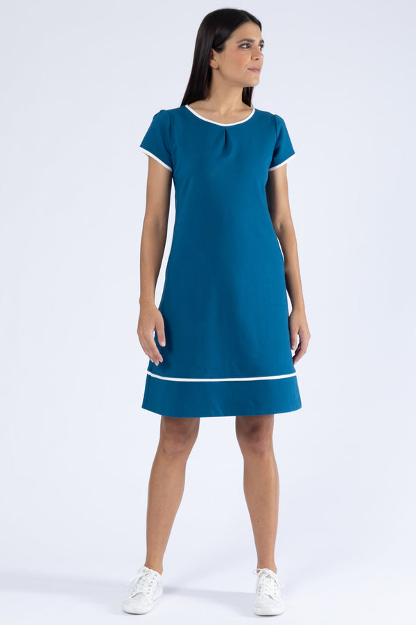 Kleid Janet Petrol