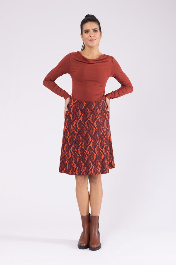 Rock Kendra Leafy Serpentine Ginger