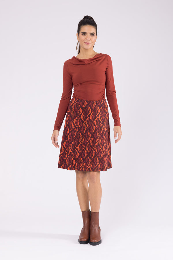Rock Kendra Leafy Serpentine Ginger