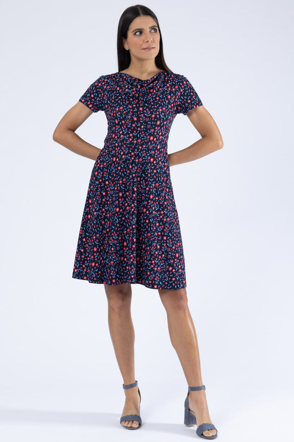 Kleid Maida Blossom Blue