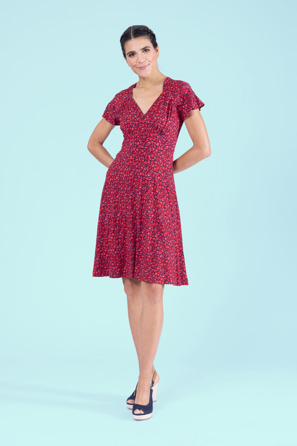 Kleid Marcy Ginko Red