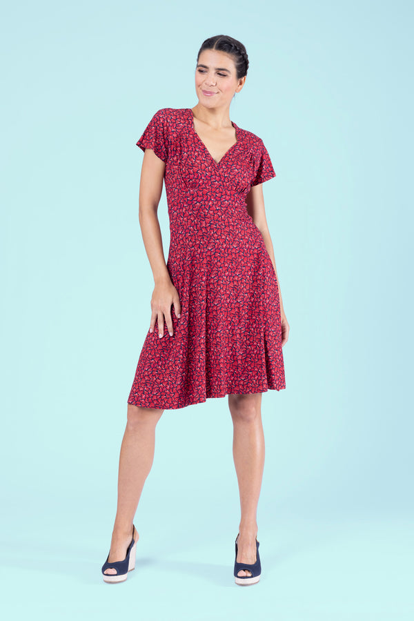 Kleid Marcy Ginko Red