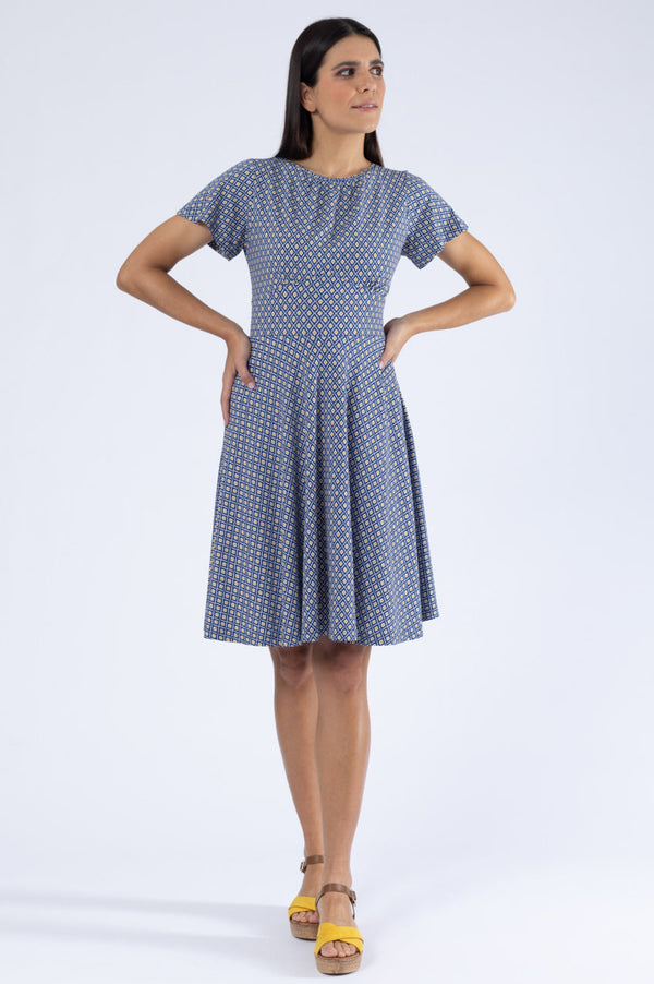 Kleid Savanna Palace Wave Petrol