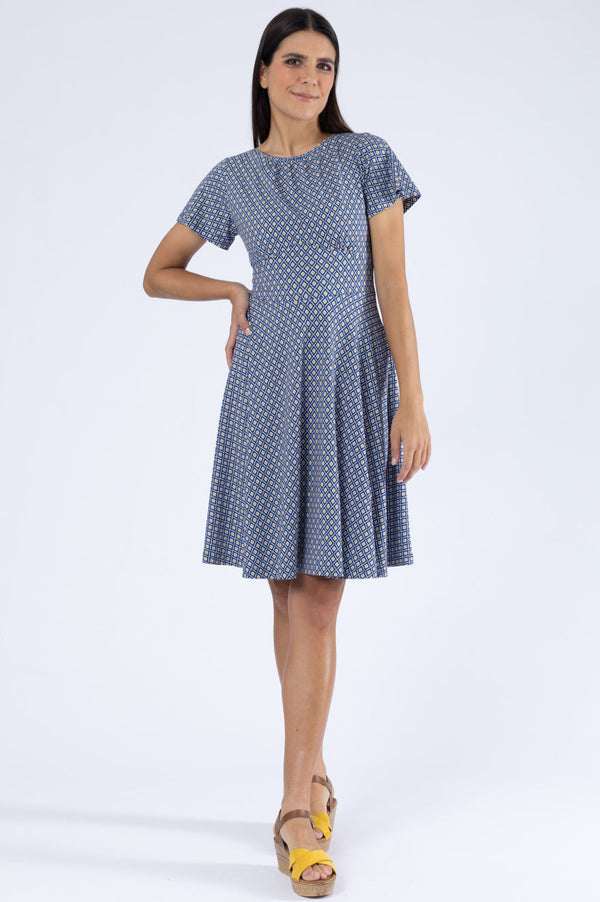 Kleid Savanna Palace Wave Petrol