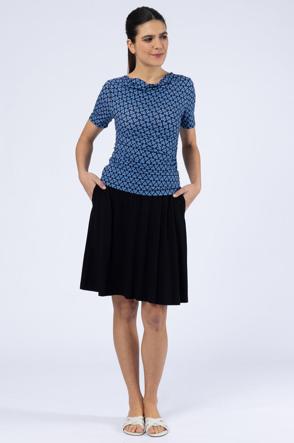 Top Scarlett Bloom Lane Blue