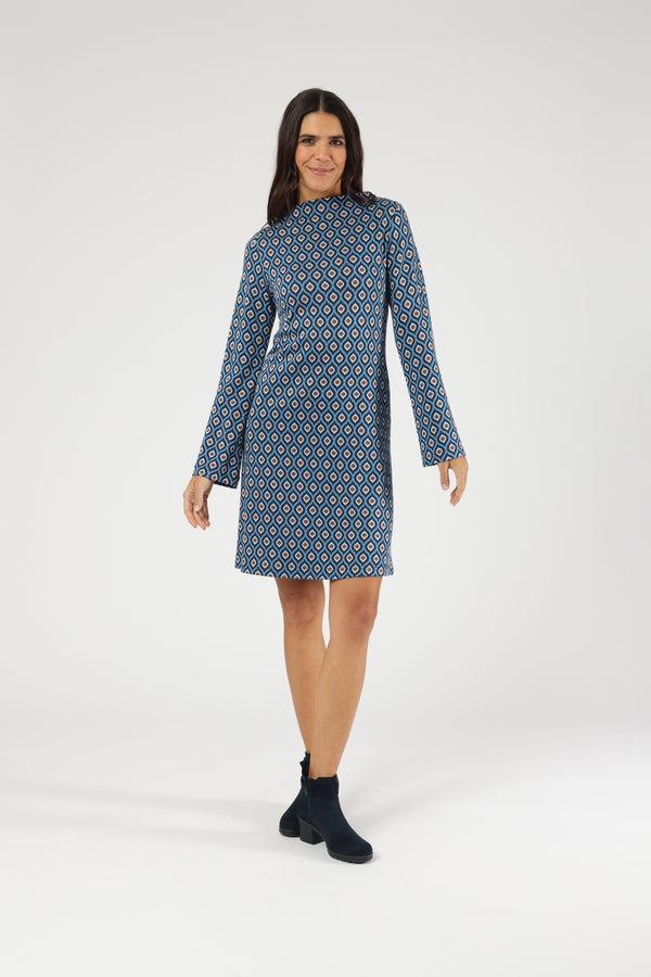 Kleid Becky Petrol Drop