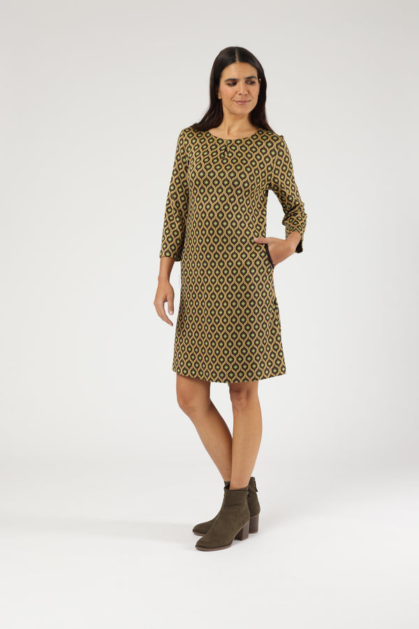 Kleid Beth Olive Drop