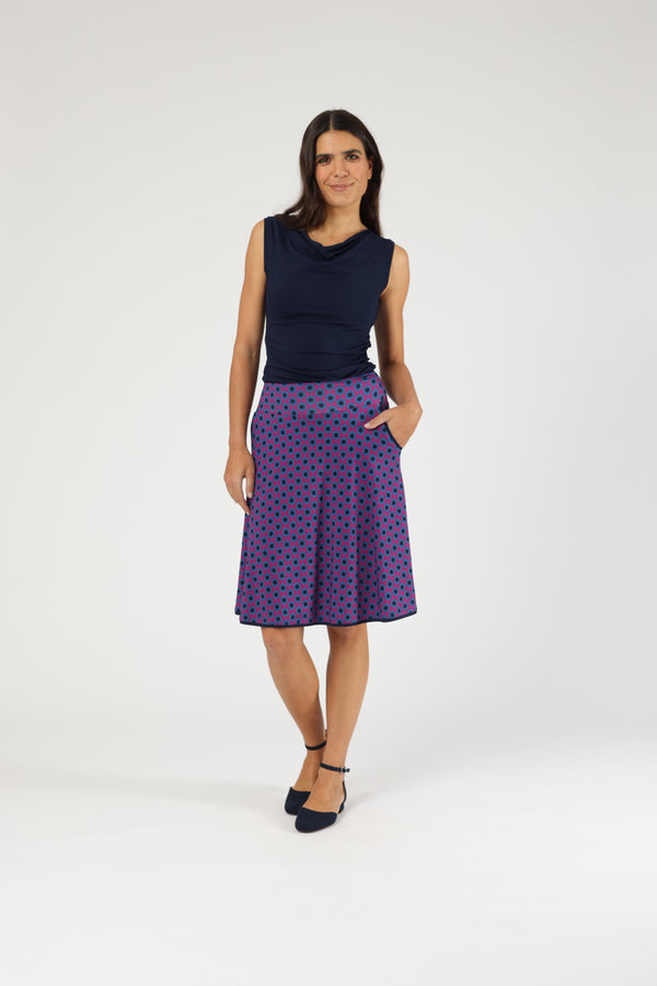 Rock Elda Wave Dots Soft Berry