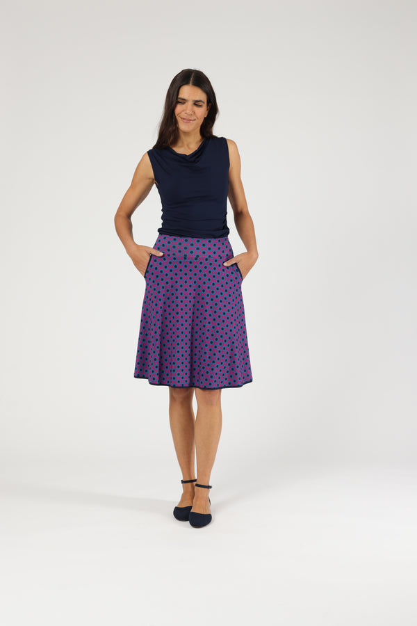 Rock Elda Wave Dots Soft Berry