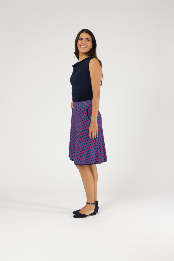 Rock Elda Wave Dots Soft Berry