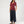 Top Frida Palm Leaf Poppy Red