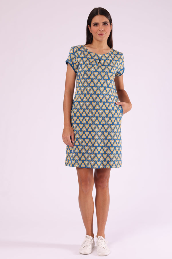 Kleid Hanna Bloom Lane Petrol