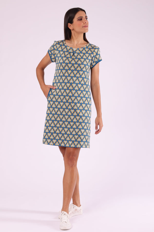 Kleid Hanna Bloom Lane Petrol