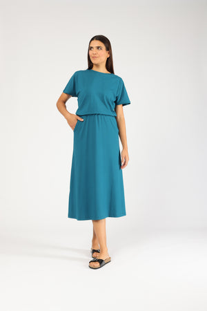 Kleid May Petrol