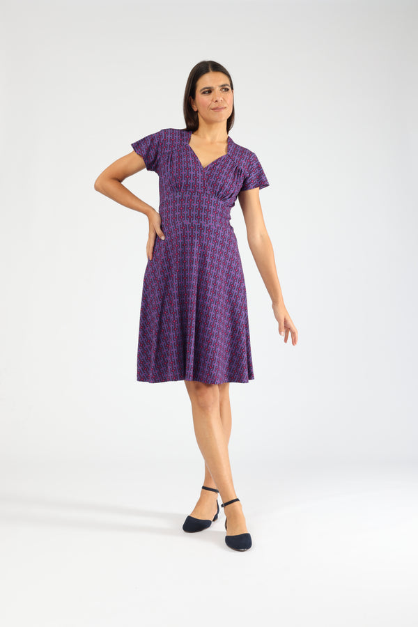 Kleid Marcy Chain Soft Berry