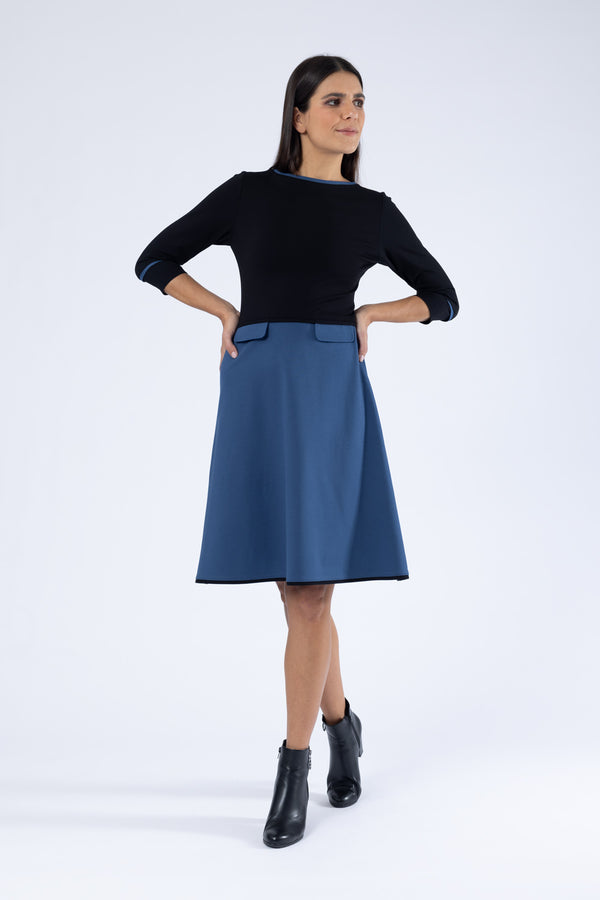 Kleid Doreen Misty Blue