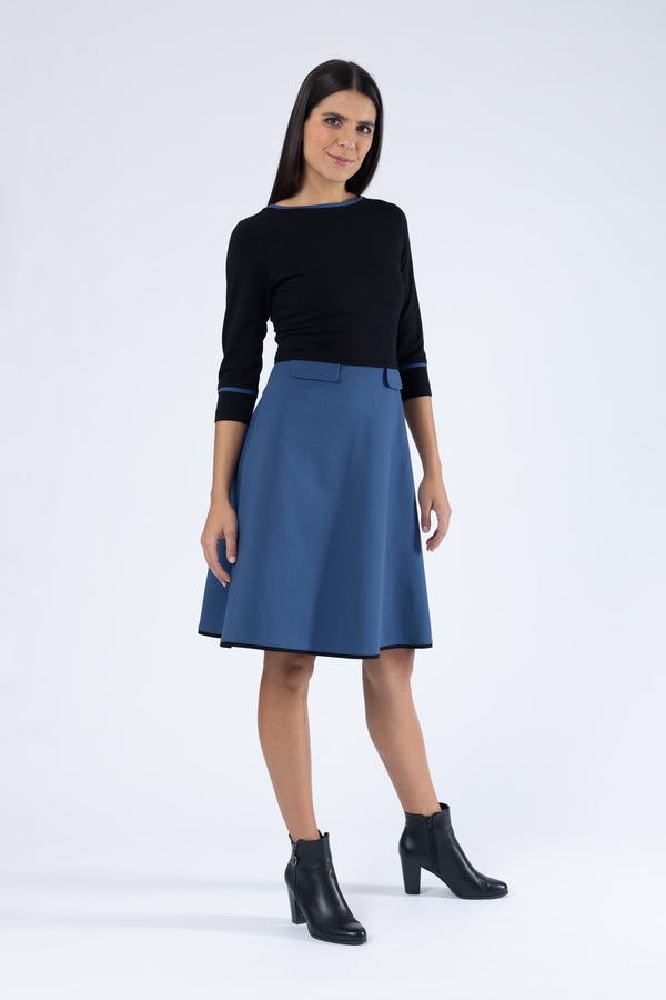 Kleid Doreen Misty Blue