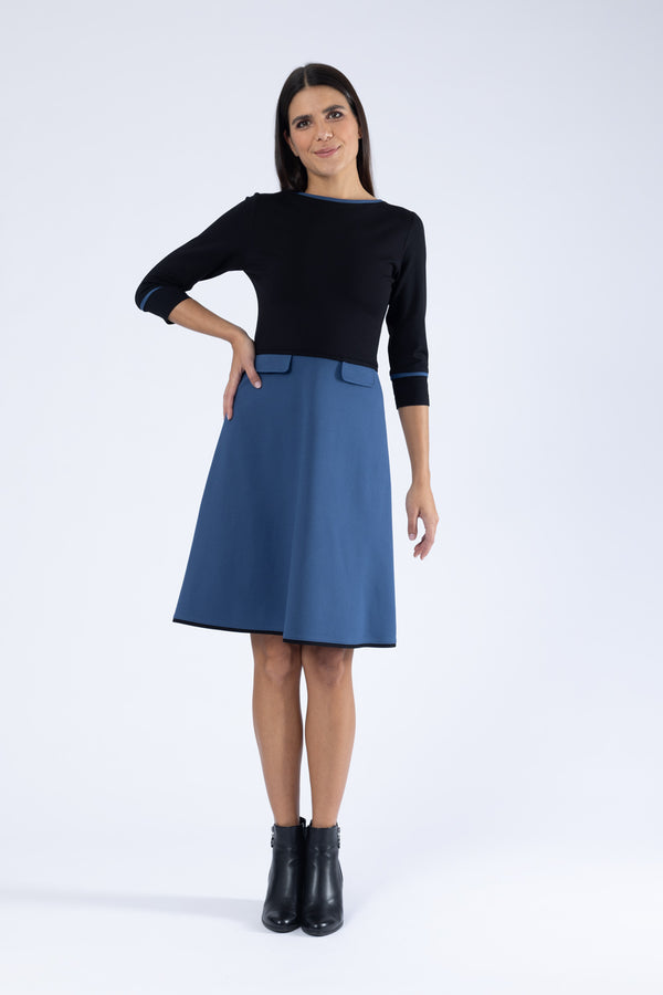 Kleid Doreen Misty Blue