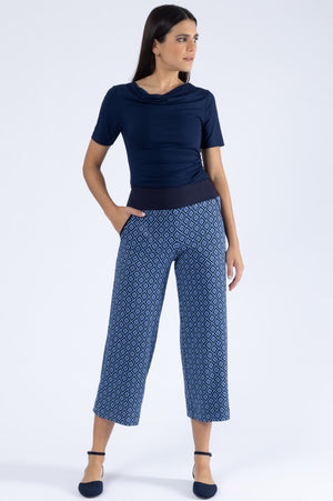 Hose Inka Palace Wave Blue